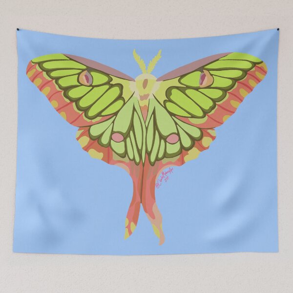 Item preview, Actias Moth designed and sold by CharlieMabon.