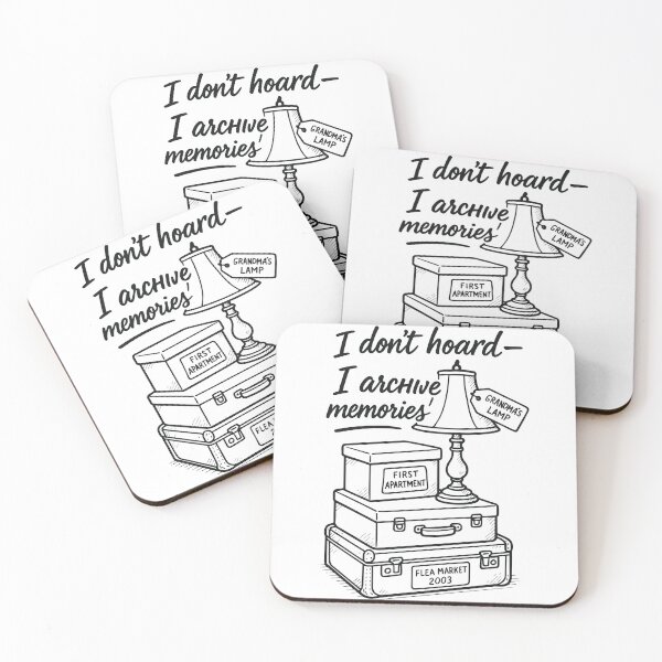 Item preview, I Collect Memories Old Flea Market designed and sold by LuminOrb.