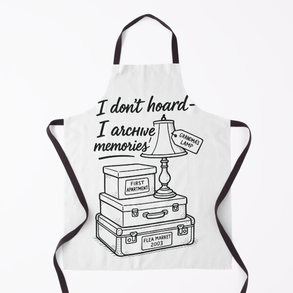 Item preview, I Collect Memories Old Flea Market designed and sold by LuminOrb.