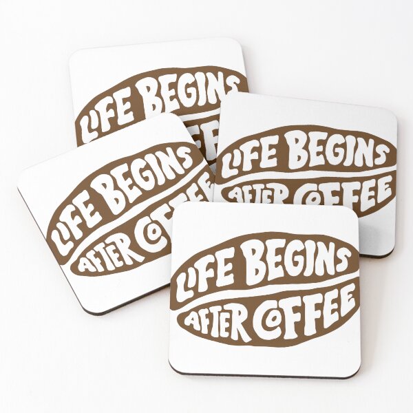 Item preview, Life begins after coffee designed and sold by TshaStore.