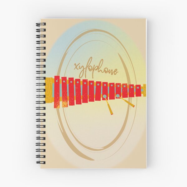 Item preview, A Xylophone In Red Tan & Green designed and sold by BrightrDayMusicArt.