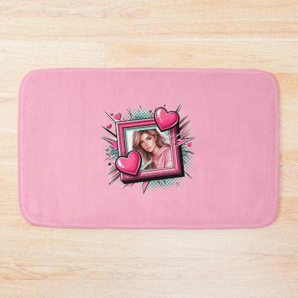 Item preview, Pretty in Pink - Fashion Drawing - Character Art - Heart Pop designed and sold by AmberRoseWrites.