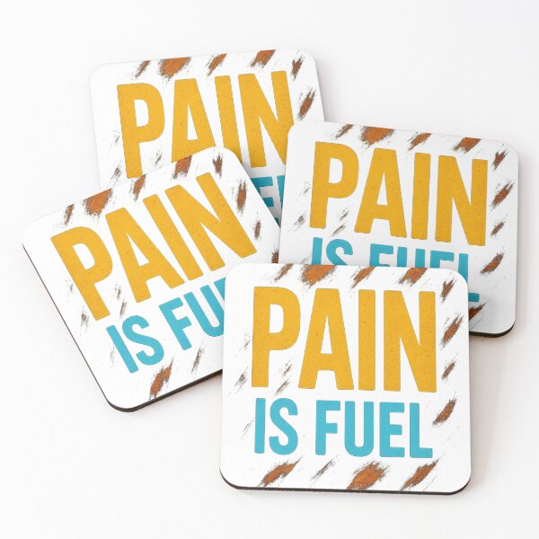 Item preview, PAIN IS FUEL — Strength Forged in Fire designed and sold by Dubaay.