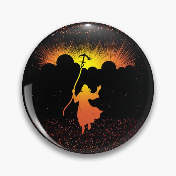 Item preview, Minimal Modern Ascension Day Christian Art - Red Yellow Warm color rays version designed and sold by ZechJohnRB.