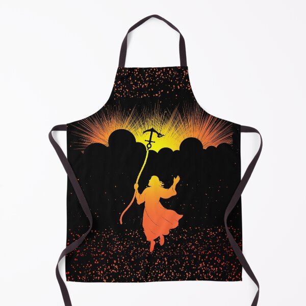 Item preview, Minimal Modern Ascension Day Christian Art - Red Yellow Warm color rays version designed and sold by ZechJohnRB.