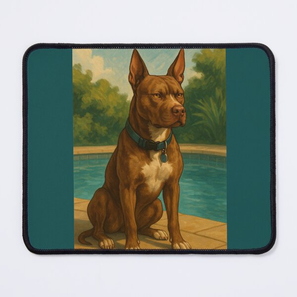 Item preview, Kovu by the Pool – Stoic Summer Dog King designed and sold by A Sinister Sly.