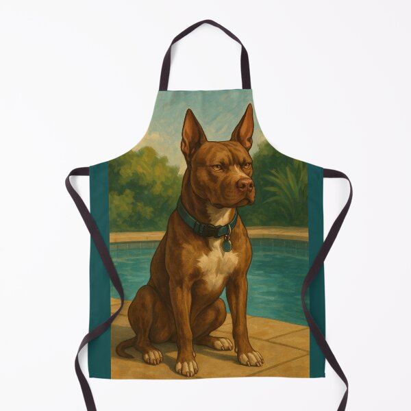 Item preview, Kovu by the Pool – Stoic Summer Dog King designed and sold by A Sinister Sly.