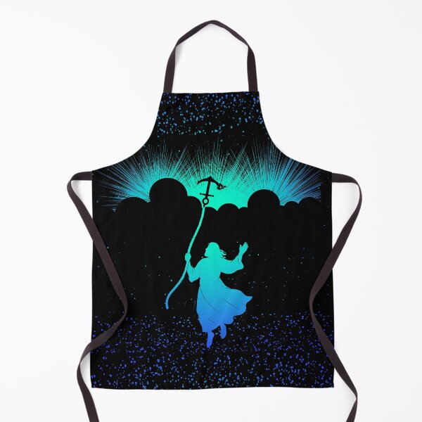 Item preview, Minimal Modern Ascension Day Christian Art - blue green turquoise color rays version designed and sold by ZechJohnRB.