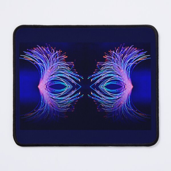 Item preview, X Mask, Low Light Art Photography of Fibre Optic Lights designed and sold by Art by Agnes Bosze.