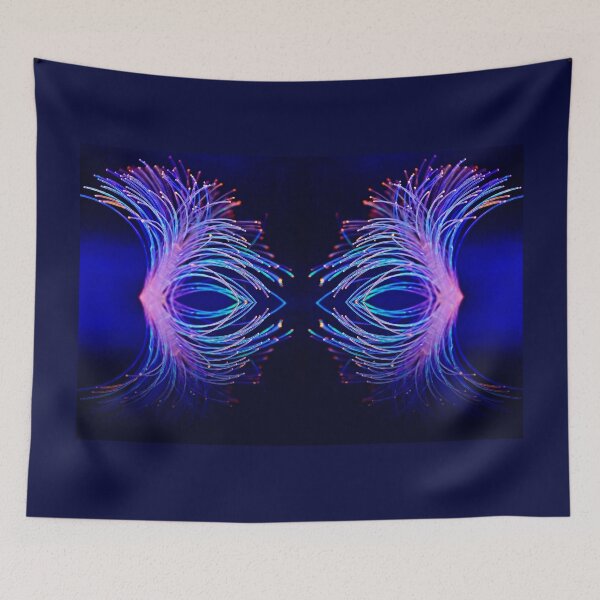Item preview, X Mask, Low Light Art Photography of Fibre Optic Lights designed and sold by Art by Agnes Bosze.