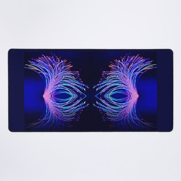 Item preview, X Mask, Low Light Art Photography of Fibre Optic Lights designed and sold by Art by Agnes Bosze.