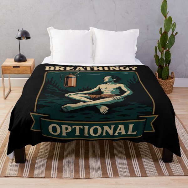 Item preview, Breathing Optional Diver Ocean Design designed and sold by LuminOrb.