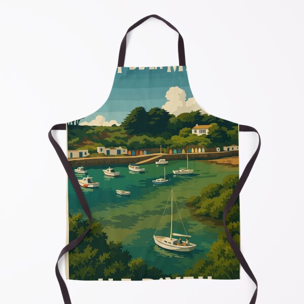 Item preview, Retro poster Port de la Meule – Île d’Yeu designed and sold by Atelier Brume.