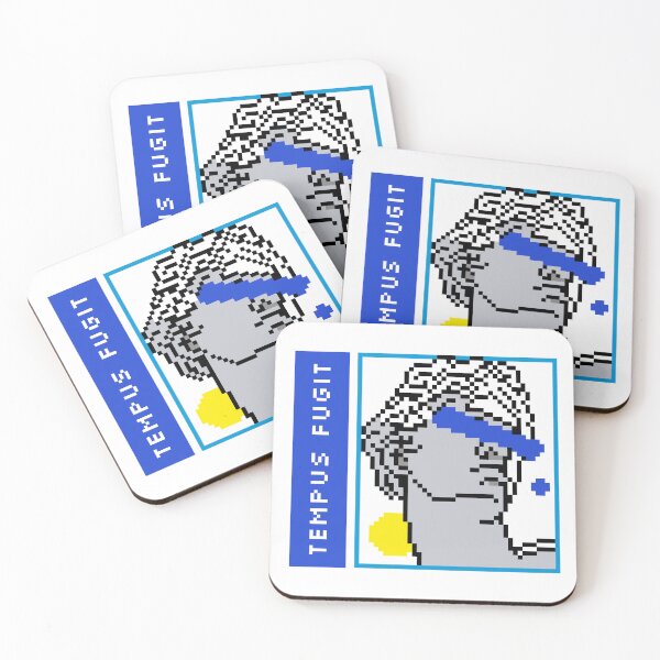 Item preview, Tempus Fugit - David Michelangelo Pixel Art designed and sold by salvaverde.