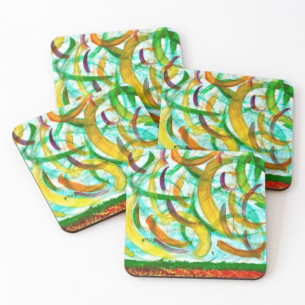 Item preview, Tumbling Crescents designed and sold by Sgraffito Artworks.