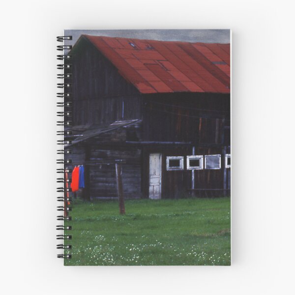 Item preview, Painted Sky Over an Upper Peninsula Barn and Washline designed and sold by Wayne King.