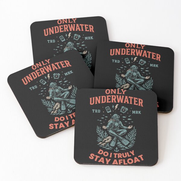 Item preview, Only Underwater Do I Truly Stay Afloat designed and sold by LuminOrb.