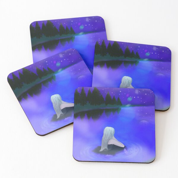 Item preview, Solitude under the moonlight at the lake designed and sold by ORELOST.
