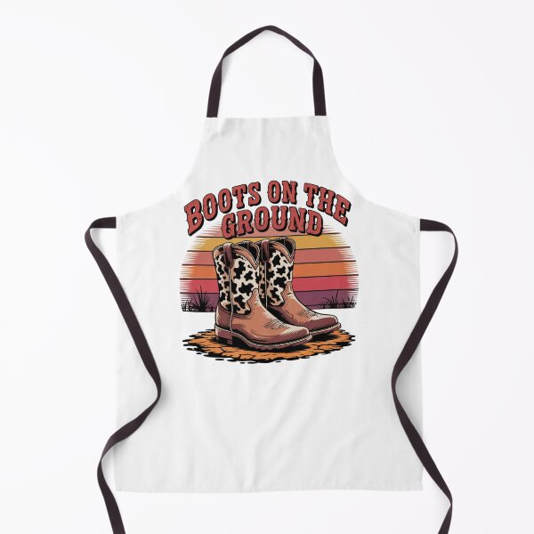 Item preview, Western Sunset Cowboy Boots on The Ground designed and sold by aprilsims.