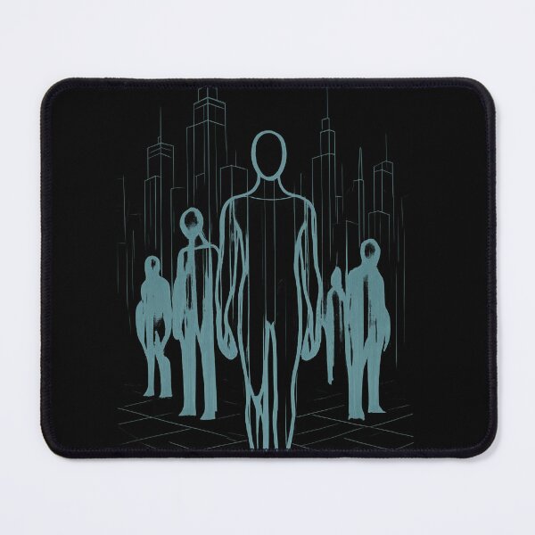 Item preview, Alone in a Crowd. Cool, Wellbeing graphic. designed and sold by Shoot-The-Moon.