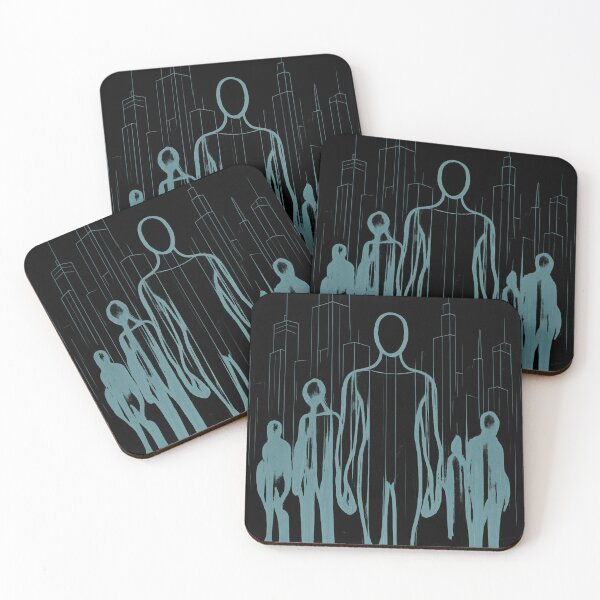 Item preview, Alone in a Crowd. Cool, Wellbeing graphic. designed and sold by Shoot-The-Moon.