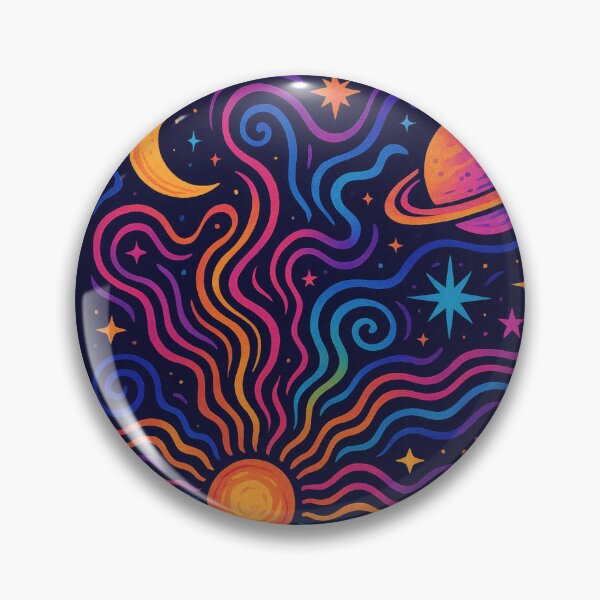 Item preview, Galactic Groove – Psychedelic Solar Flow designed and sold by A Sinister Sly.