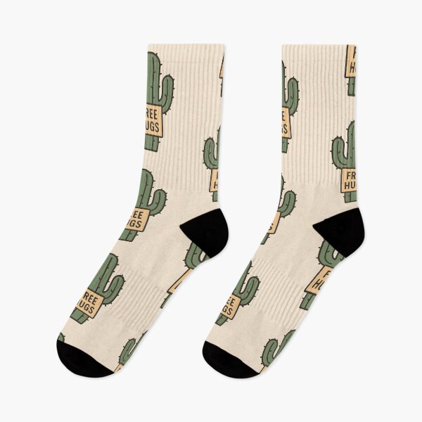 Item preview, Funny Cactus "Free Hugs" Design – Cute Minimalist Art designed and sold by JuliJoy.