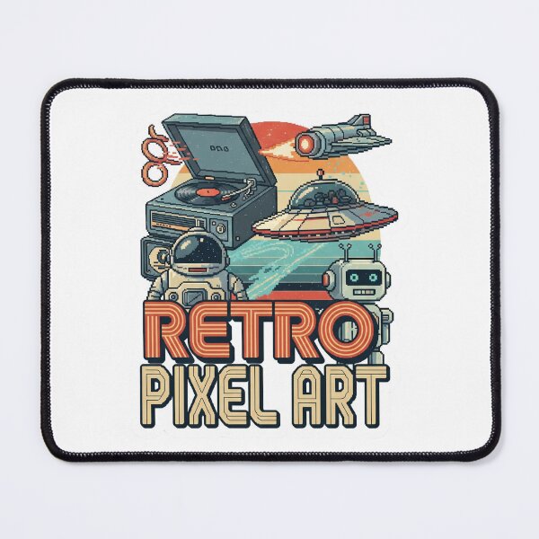 Item preview, Retro-Futuristic Pixel designed and sold by P-OH-Style.