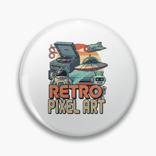 Item preview, Retro-Futuristic Pixel designed and sold by P-OH-Style.