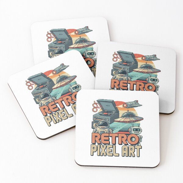 Item preview, Retro-Futuristic Pixel designed and sold by P-OH-Style.