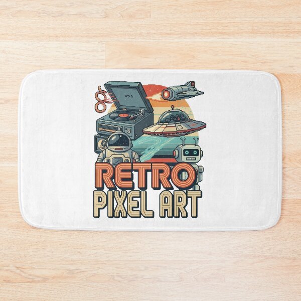 Item preview, Retro-Futuristic Pixel designed and sold by P-OH-Style.
