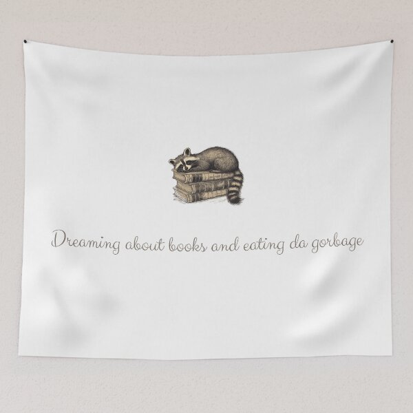 Item preview, Dreaming about book and da gorbage designed and sold by Wild Hearts At Home.