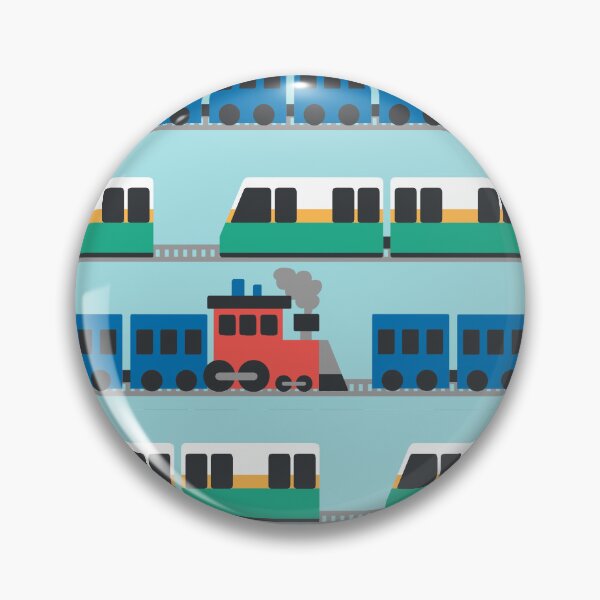 Item preview, Railway - Vehicles Repeating Pattern designed and sold by endervampire.