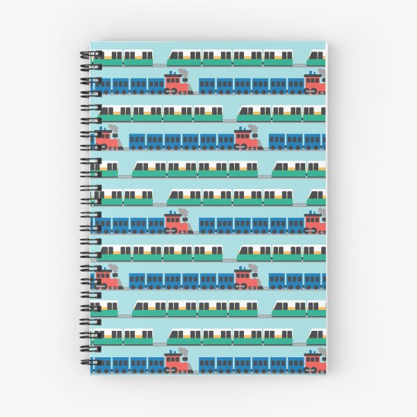 Item preview, Railway - Vehicles Repeating Pattern designed and sold by endervampire.