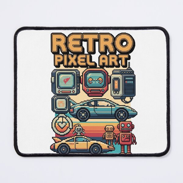 Item preview, Retro-Futuristic Pixel Collection designed and sold by P-OH-Style.