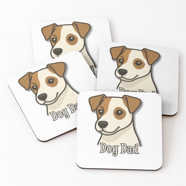 Item preview, Dog Dad – Jack Russell Terrier Edition | Energetic Pup Lover Gift designed and sold by Sandy's Cheeky Studio.