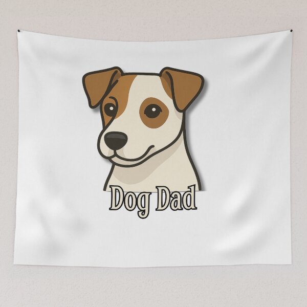 Item preview, Dog Dad – Jack Russell Terrier Edition | Energetic Pup Lover Gift designed and sold by Sandy's Cheeky Studio.