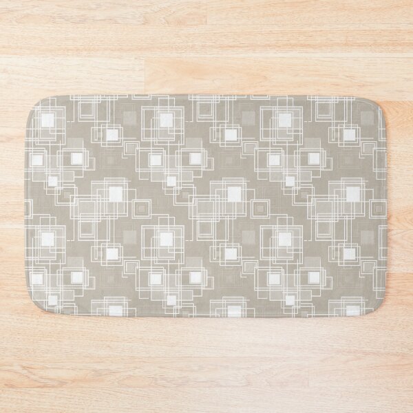 Item preview, Minimal Kolam Squares in Chalk on Clay designed and sold by Moisky Patterns.