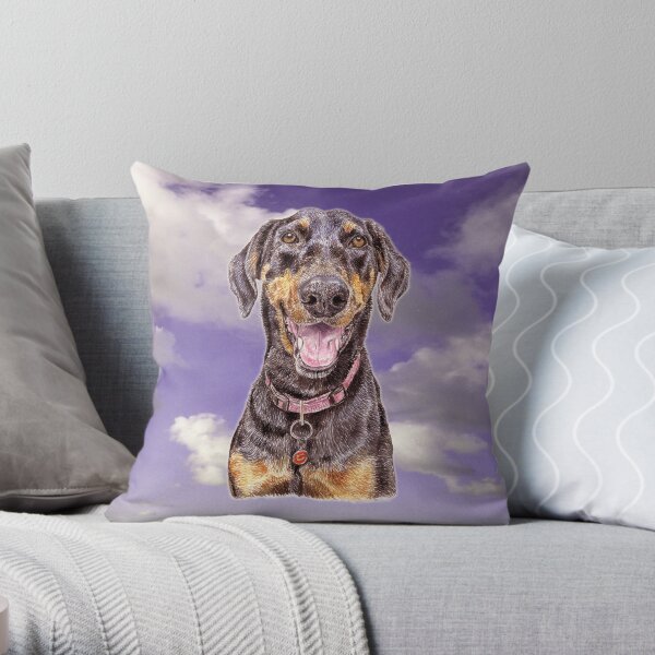 Doberman Pinscher to Fall in Love With Throw Pillow