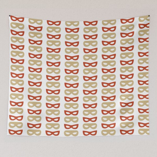 Item preview, Minimalist Superhero Masks – Bold Comic Style Design designed and sold by JuliJoy.