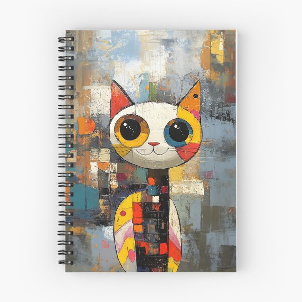 Item preview, Abstract Cat Painting 13 designed and sold by Made-by-Gus.