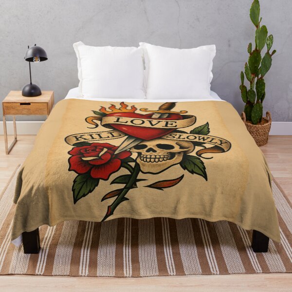 Item preview, Love Kills Slowly – Vintage Tattoo Art of Passion and Pain designed and sold by A Sinister Sly.