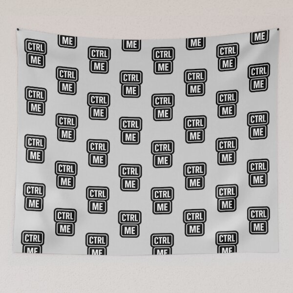 Item preview, CTRL + ME  Under Control  Keyboard Self Aware designed and sold by Shoot-The-Moon.