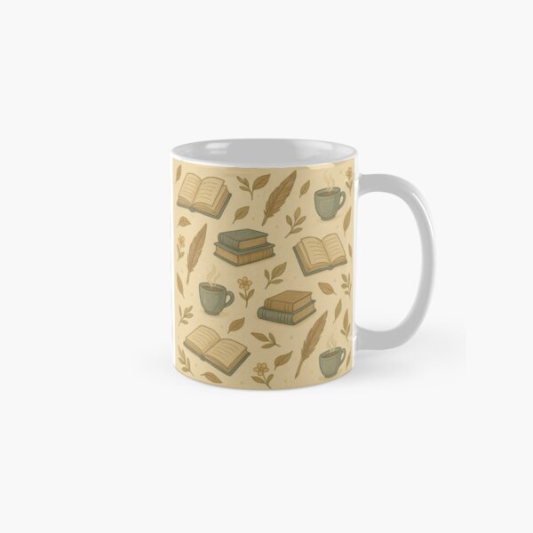 Item preview, Literary Pattern – Cozy Book designed and sold by SoulAndInk.