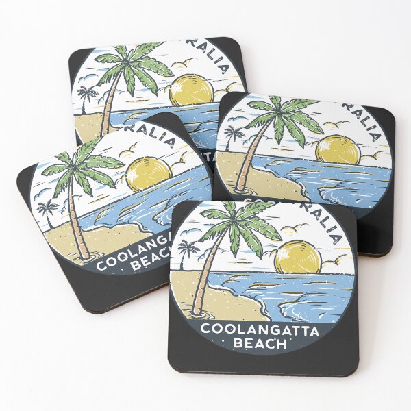 Item preview, Coolangatta Beach Queensland Australia Vintage designed and sold by mengelpear.