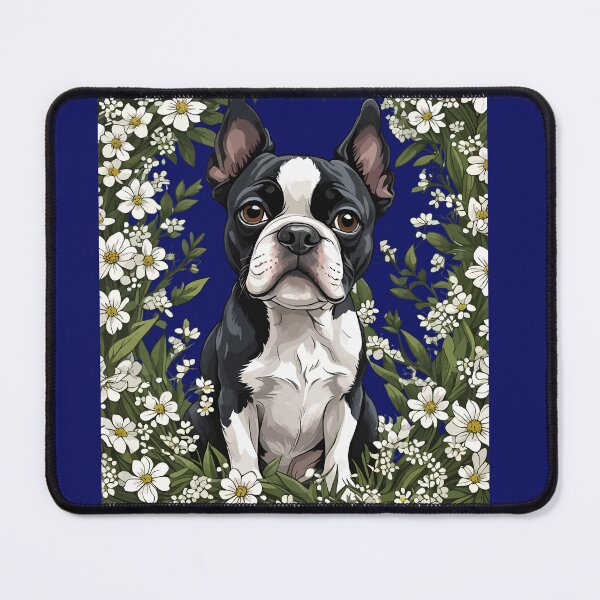 Item preview, Boston Terrier And Massachusetts Mayflowers 2 designed and sold by taiche.