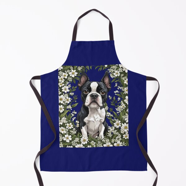 Item preview, Boston Terrier And Massachusetts Mayflowers 2 designed and sold by taiche.