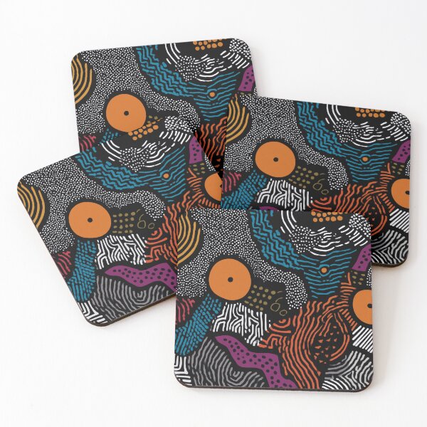 Item preview, Aboriginal Dreamtime Flow - Contemporary Indigenous Art designed and sold by djovan.