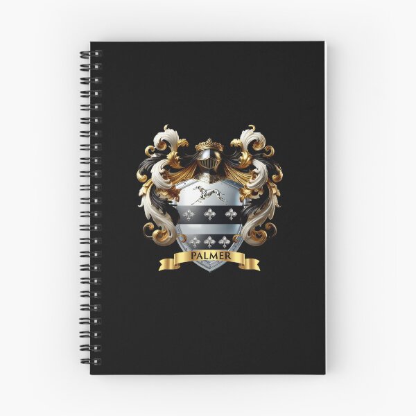 Item preview, Palmer Family Crest – Silver & Black Noble Design designed and sold by Highlandkings.