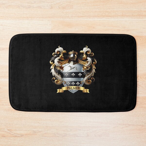 Item preview, Palmer Family Crest – Silver & Black Noble Design designed and sold by Highlandkings.
